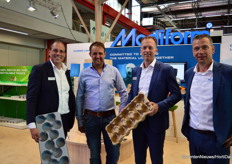 Kees van Beek, Evert van Tol, Hans Prins, and Mark Bertens represent Modiform worldwide, as well as the diversity in products.